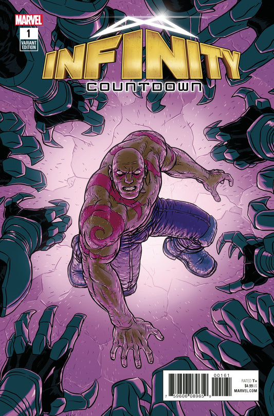 INFINITY COUNTDOWN #1 (OF 5) 1:25 DERRINGTON INCV - Comicbookeroo