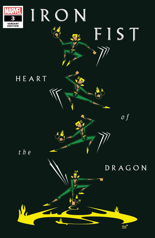 IRON FIST HEART OF DRAGON #3 (OF 6) VEREGGE VAR - Comicbookeroo