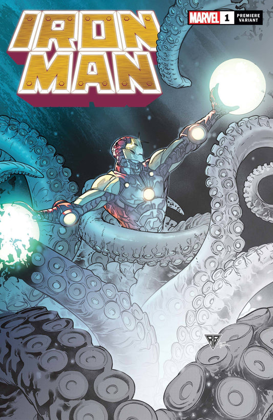IRON MAN (2020) #1 SILVA PREMIERE VAR - Comicbookeroo