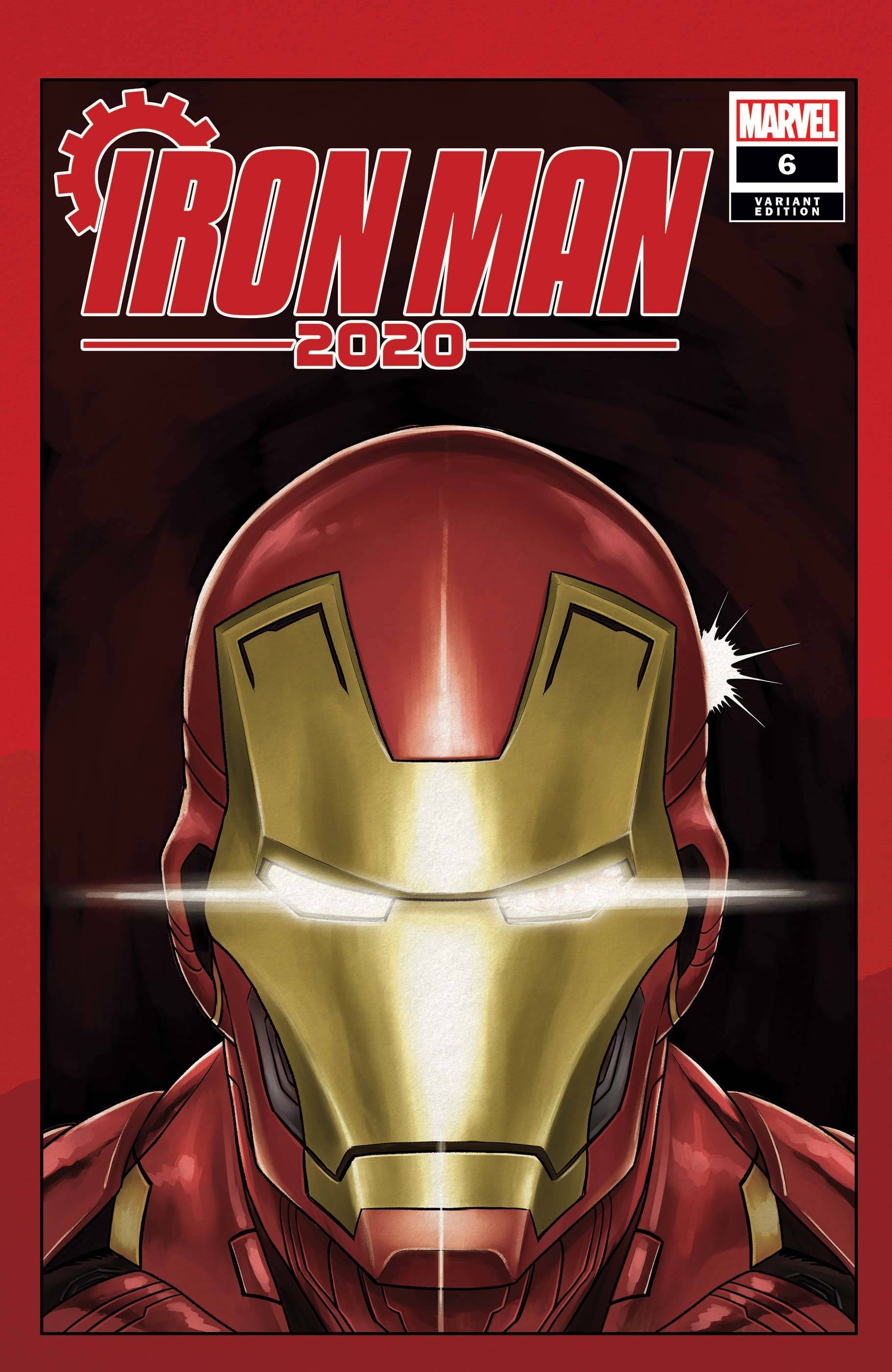 IRON MAN 2020 #6 (OF 6) SUPERLOG HEADS VAR - Comicbookeroo
