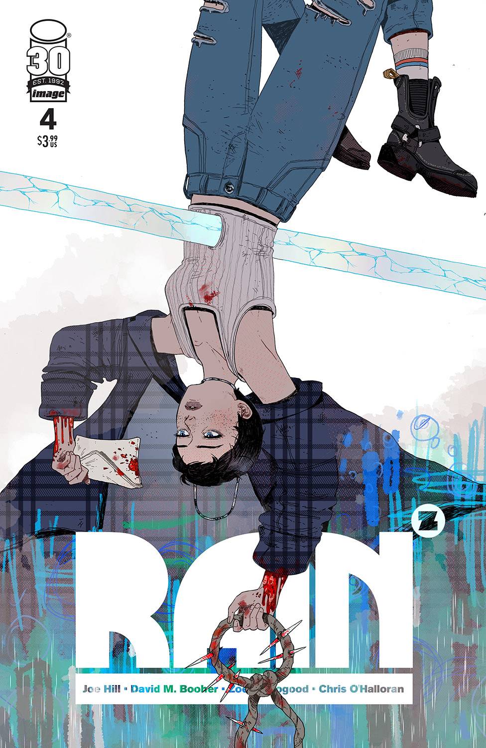 JOE HILL RAIN #4 (OF 5) CVR A THOROGOOD - Comicbookeroo