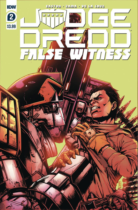 JUDGE DREDD FALSE WITNESS #2 (OF 4) CVR A ZAMA - Comicbookeroo
