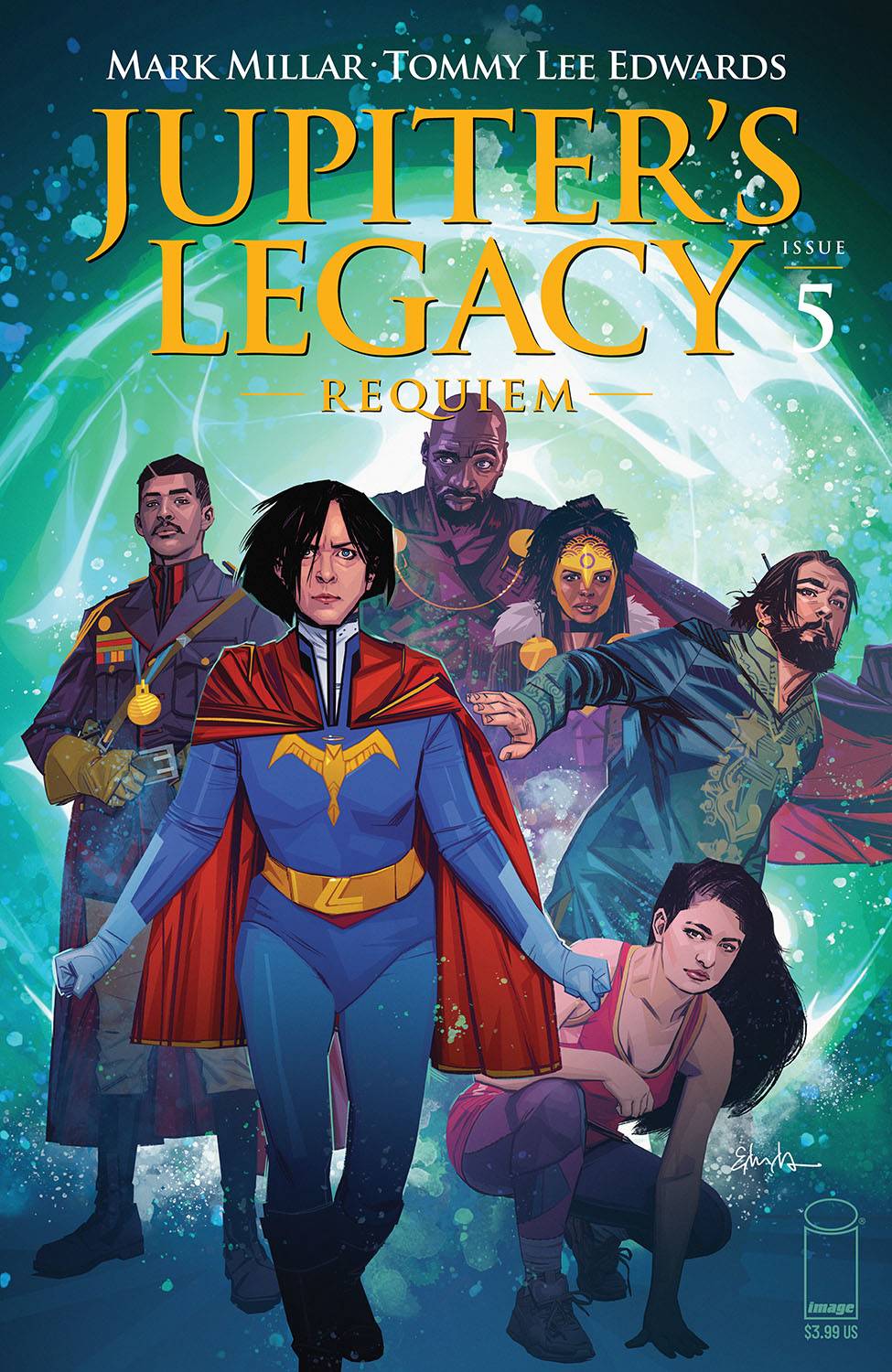 JUPITERS LEGACY REQUIEM #5 (OF 12) CVR A EDWARDS (MR) - Comicbookeroo