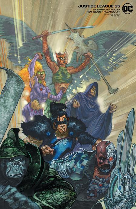 JUSTICE LEAGUE #55 CVR B SIMONE BIANCHI VAR (DARK NIGHTS DEATH METAL) - Comicbookeroo