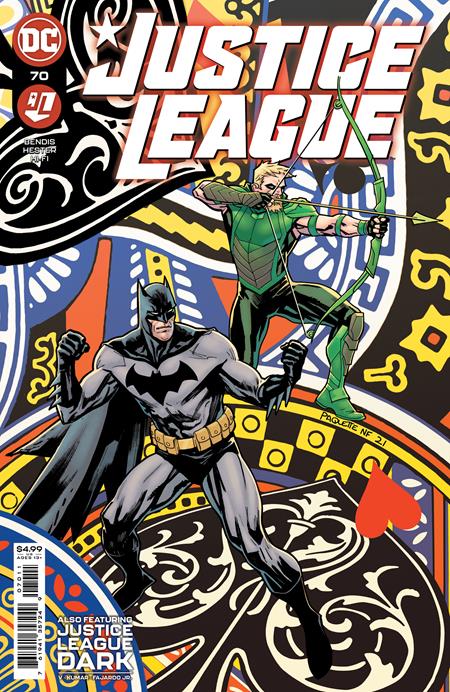 JUSTICE LEAGUE #70 CVR A YANICK PAQUETTE - Comicbookeroo