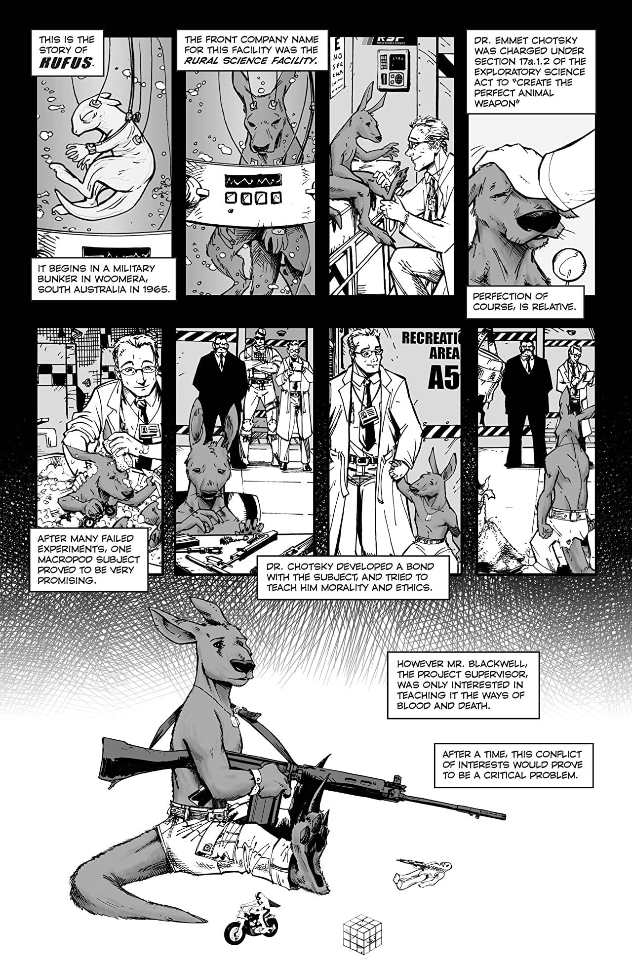 KILLEROO: SCARS (2ND PTG) - Comicbookeroo