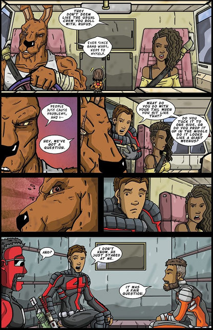 KILLEROO / THE 4HORSEMEN: Long Way back from Hell CVR B DARREN CLOSE - Comicbookeroo