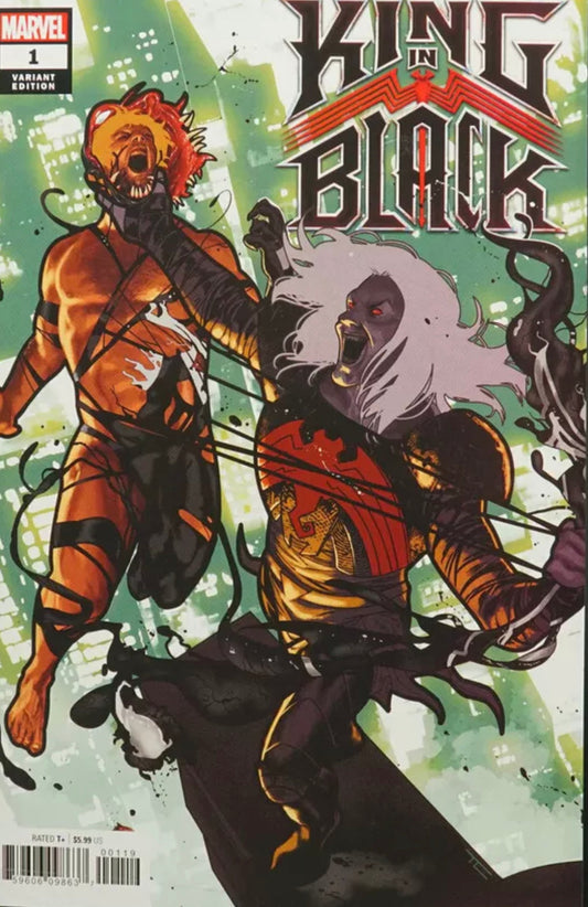 KING IN BLACK #1 (OF 5) CLARKE SPOILER VAR - Comicbookeroo
