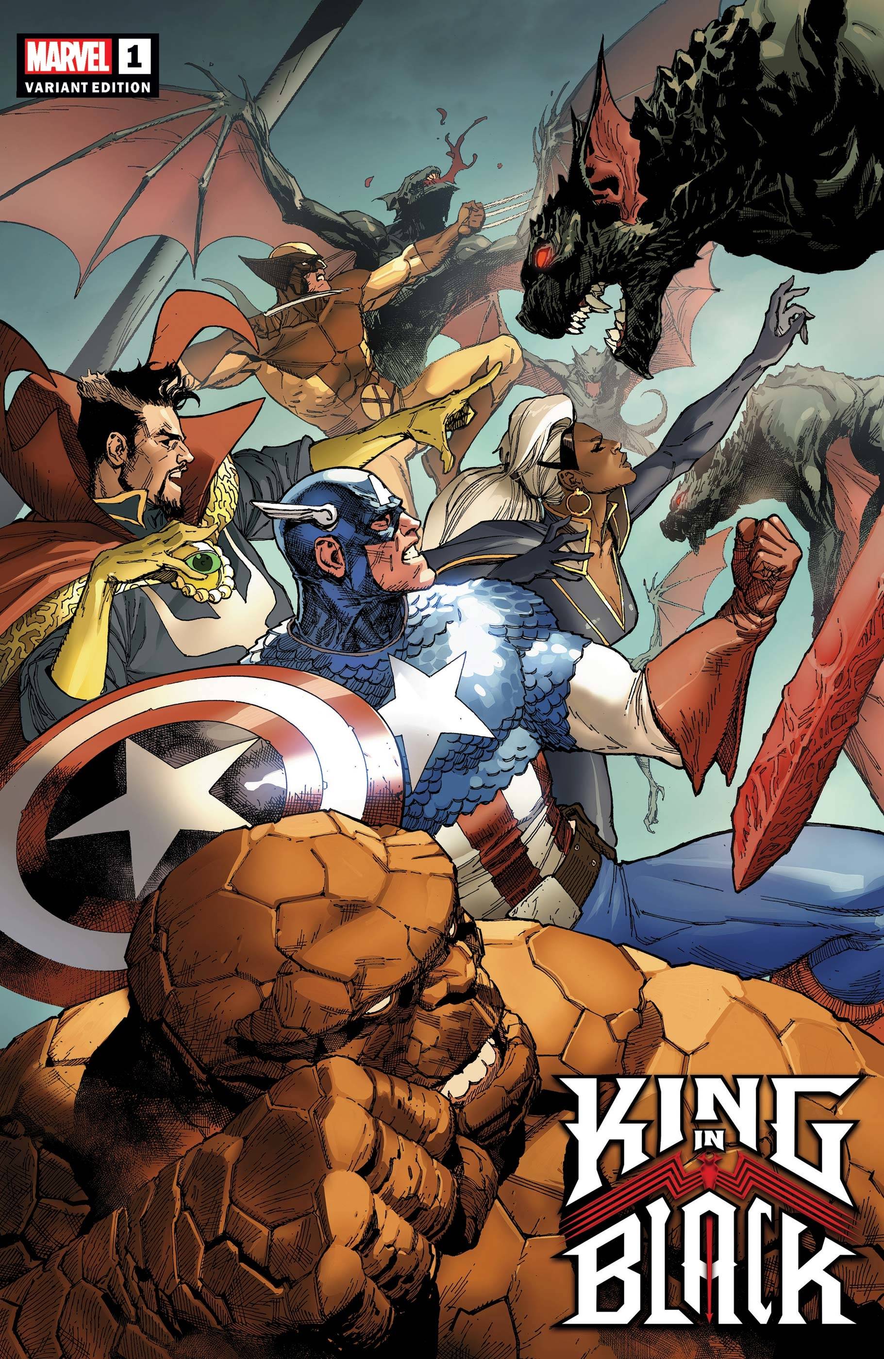 KING IN BLACK #1 (OF 5) YU CONNECTING VAR - Comicbookeroo