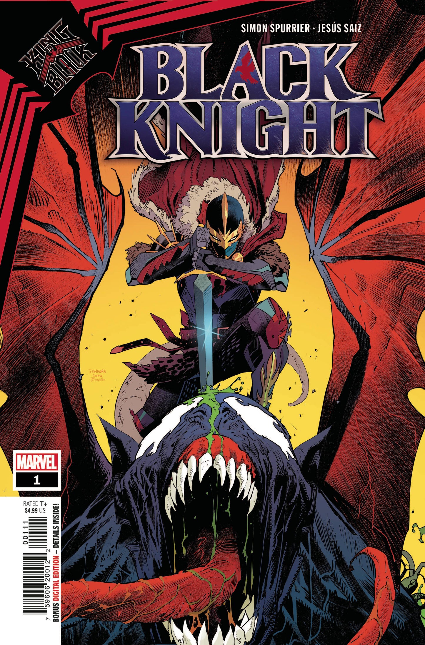 KING IN BLACK BLACK KNIGHT #1 - Comicbookeroo