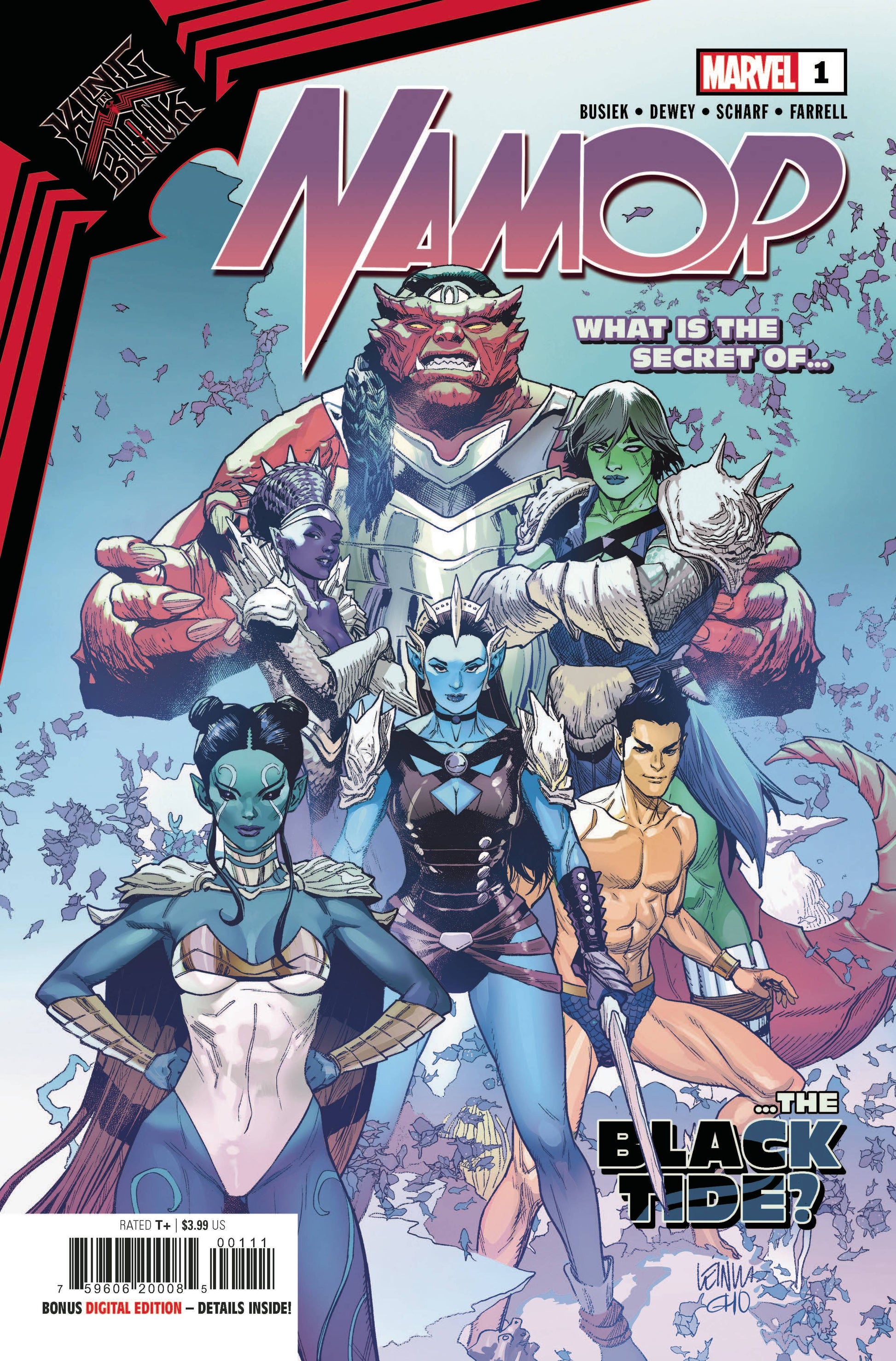 KING IN BLACK NAMOR #1 (OF 5) - Comicbookeroo