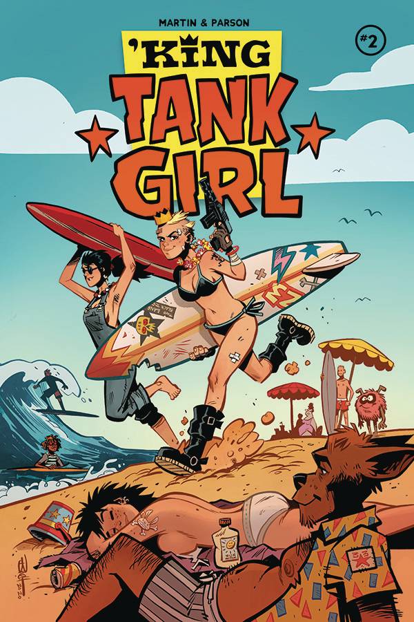 KING TANK GIRL #2 (OF 5) CVR A PARSON - Comicbookeroo