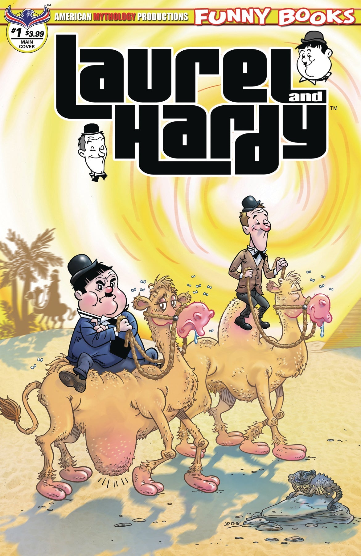 LAUREL & HARDY #1 PACHECO MAIN CVR - Comicbookeroo