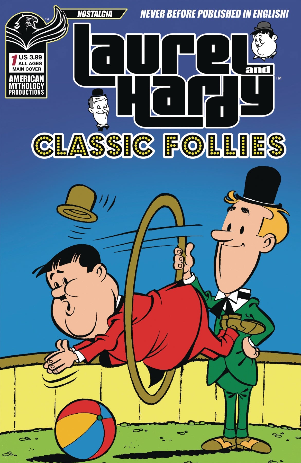 LAUREL & HARDY CLASSIC FOLLIES #1 MAIN CVR - Comicbookeroo