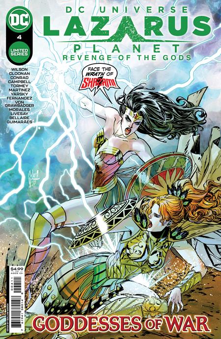 LAZARUS PLANET REVENGE OF THE GODS #4 (OF 4) CVR A GUILLEM MARCH - Comicbookeroo