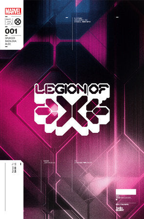 LEGION OF X #1 MULLER DESIGN VAR 1:10 INCV - Comicbookeroo
