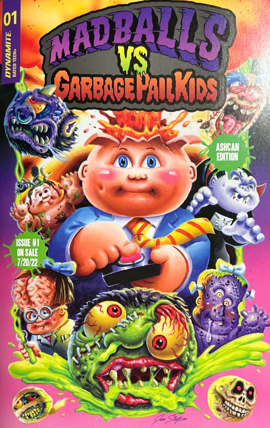 MADBALLS VS GARBAGE PAIL KIDS #1 ASHCAN ONE PER STORE - Comicbookeroo