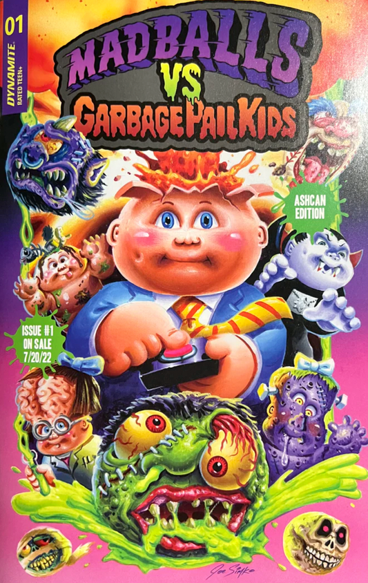 MADBALLS VS GARBAGE PAIL KIDS #1 ASHCAN ONE PER STORE - Comicbookeroo