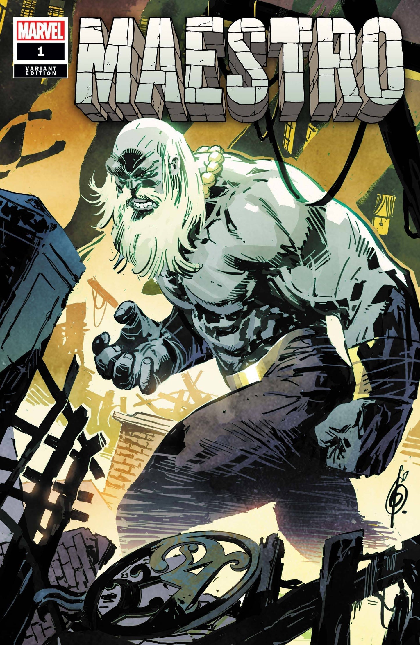 MAESTRO #1 (OF 5) GARNEY VAR - Comicbookeroo