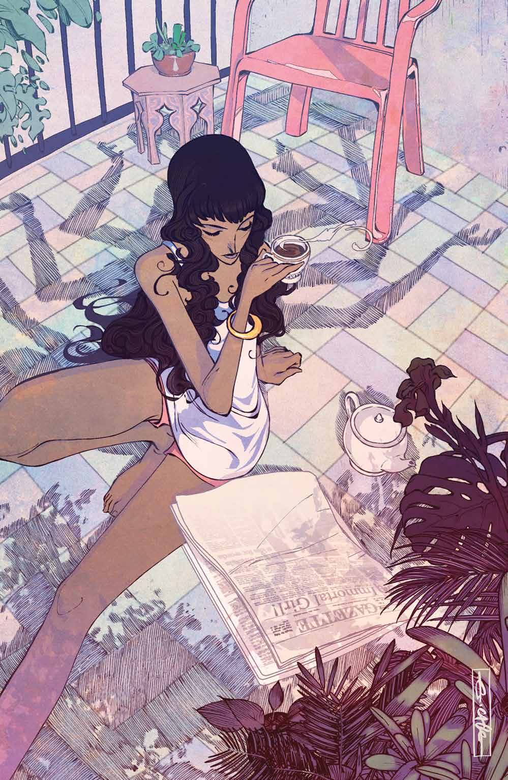 MANY DEATHS OF LAILA STARR #4 (OF 5) CVR D UNLOCKABLE VAR ONE PER STORE - Comicbookeroo