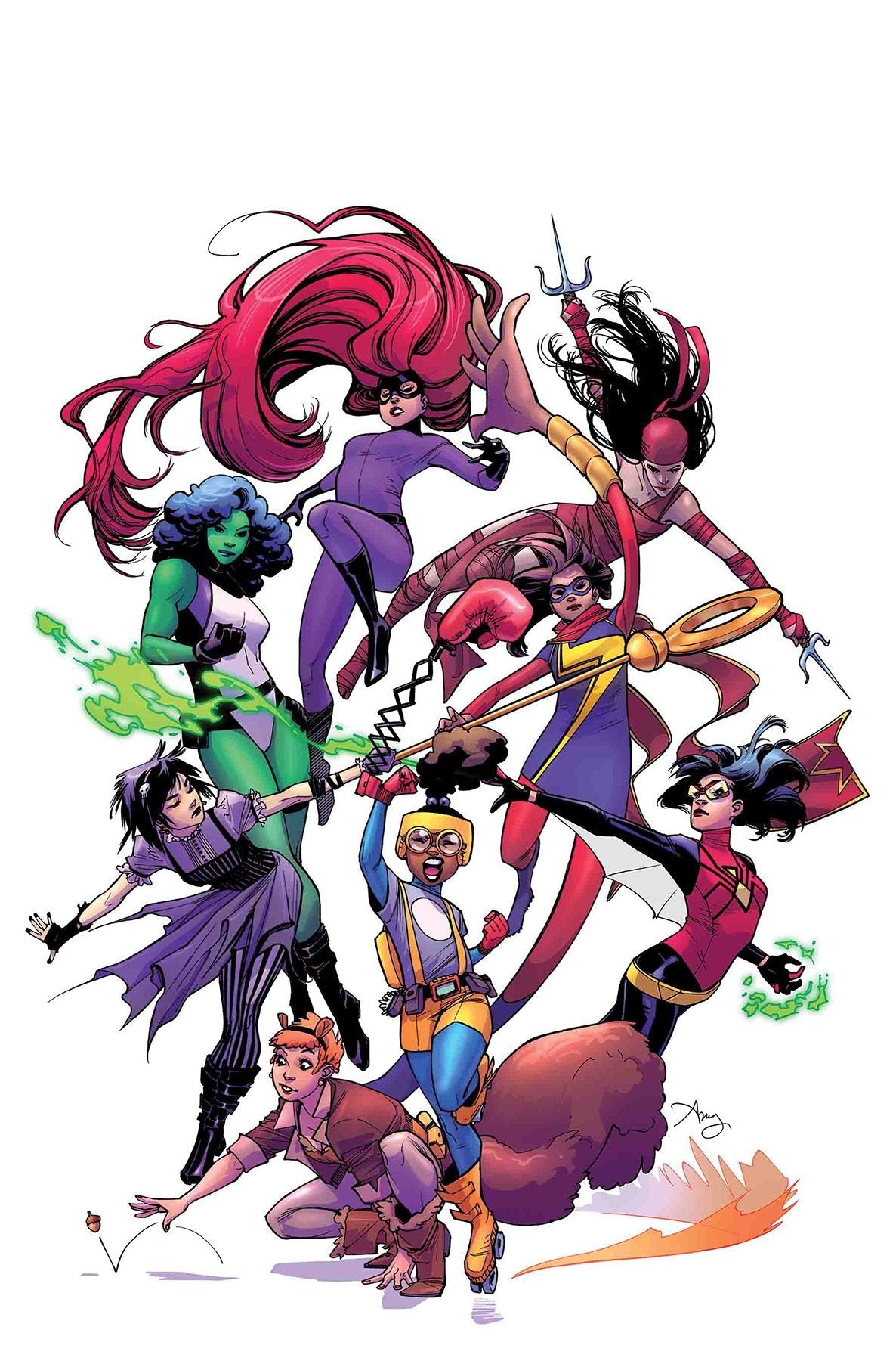 MARVEL LEGACY #1 1:25 REEDER WOMEN OF MARVEL INCV - Comicbookeroo