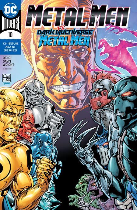 METAL MEN #10 CVR A SHANE DAVIS - Comicbookeroo