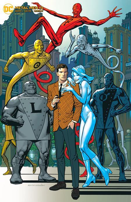 METAL MEN #10 CVR B KEVIN NOWLAN VAR - Comicbookeroo