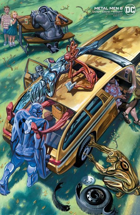 METAL MEN #8 (OF 12) STEVE RUDE VAR ED - Comicbookeroo