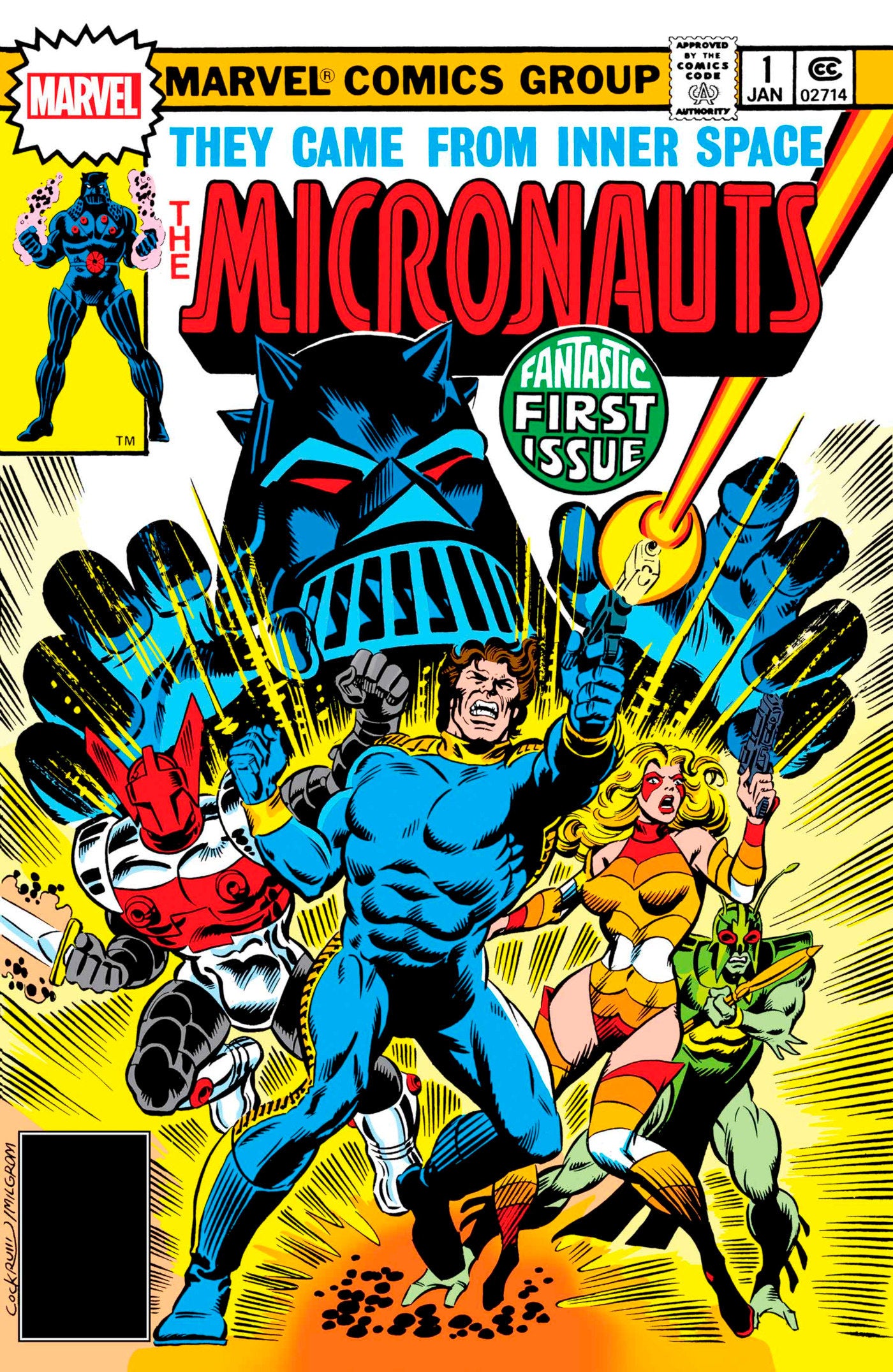 MICRONAUTS #1 FACSIMILE EDITION (Backorder, Allow 4-5 Weeks) - Comicbookeroo