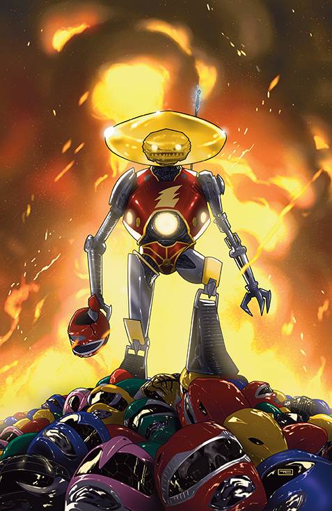 MIGHTY MORPHIN POWER RANGERS #107 CVR E UNLOCKABLE VAR ONE PER STORE - Comicbookeroo