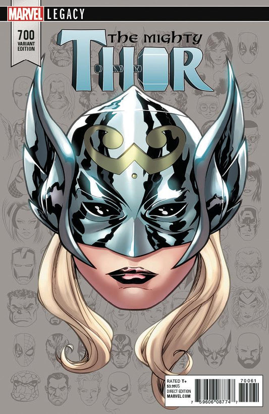 MIGHTY THOR #700 1:10 MCKONE LEGACY HEADSHOT INCV LEG - Comicbookeroo
