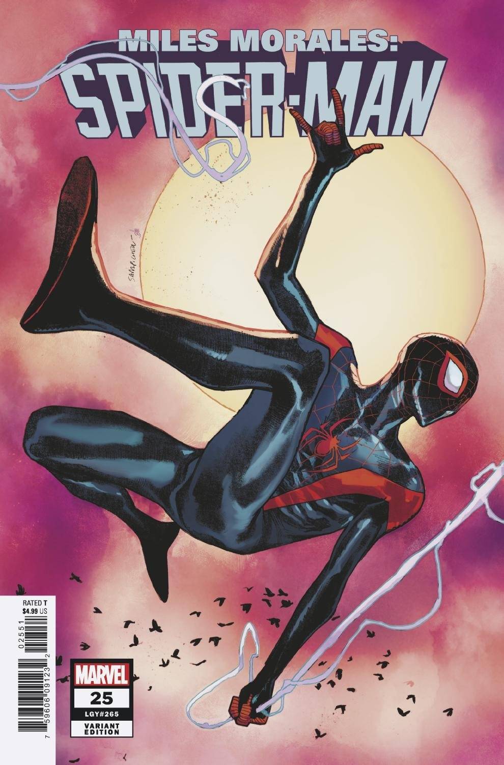 MILES MORALES SPIDER-MAN (2019) #25 PICHELLI VAR 1:25 INCV - Comicbookeroo
