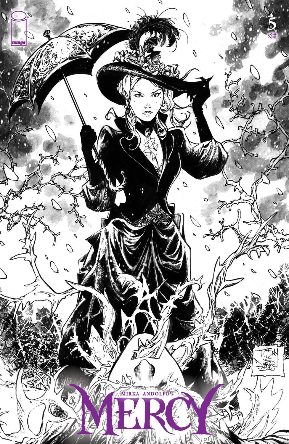 MIRKA ANDOLFO MERCY #5 (OF 6) CVR B DANIEL (MR) - Comicbookeroo