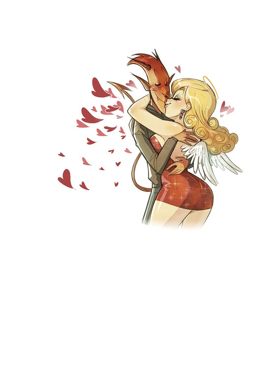 MIRKA ANDOLFOS UNSACRED #7 CVR B ANGELINA & DAMIANO IN LOVE - Comicbookeroo