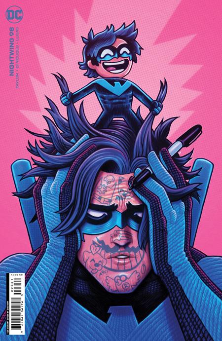 NIGHTWING #98 CVR D INC 1:25 DAN HIPP CARD STOCK VAR - Comicbookeroo