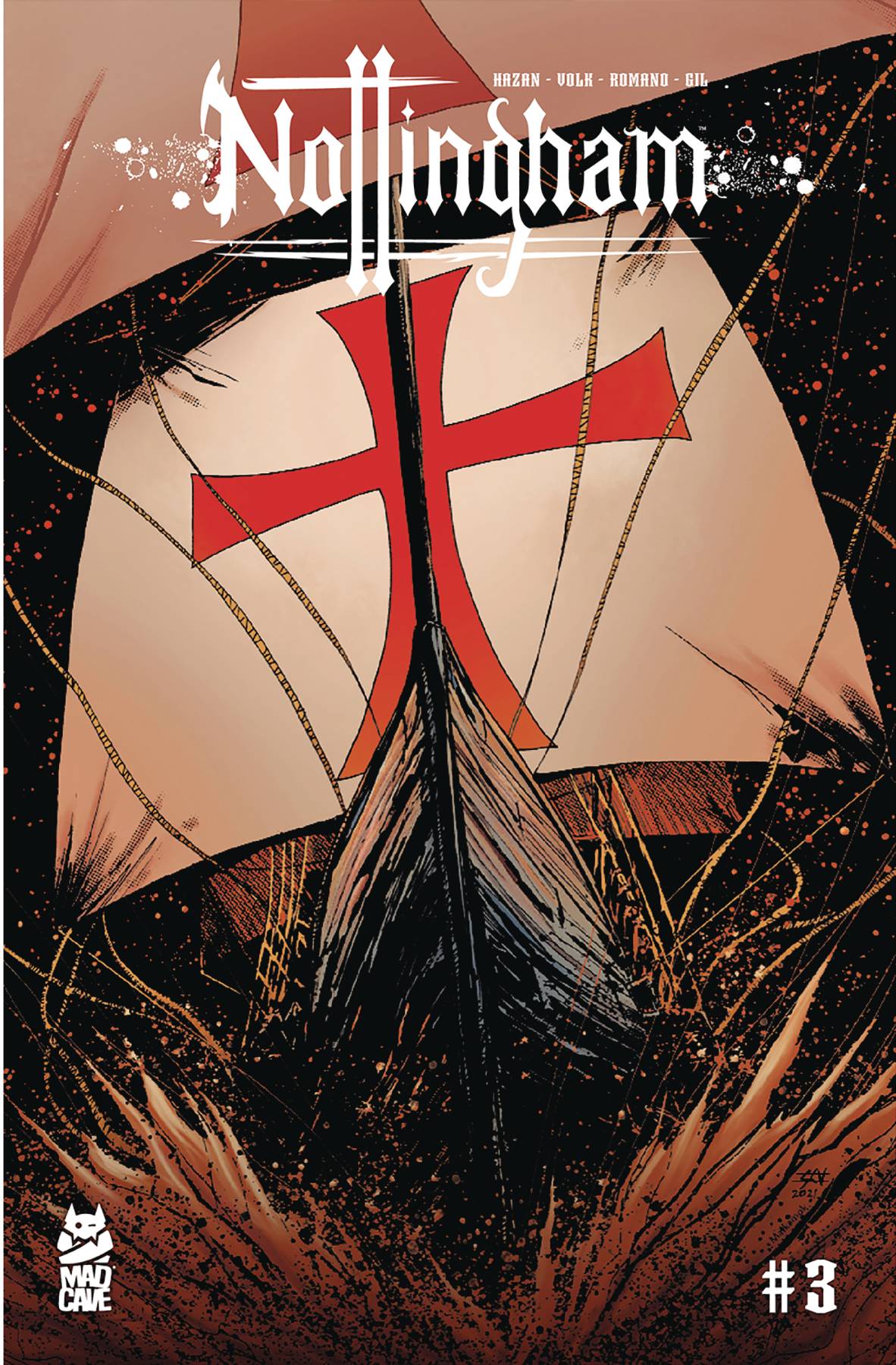 NOTTINGHAM #3 (OF 5) 3RD PTG - Comicbookeroo