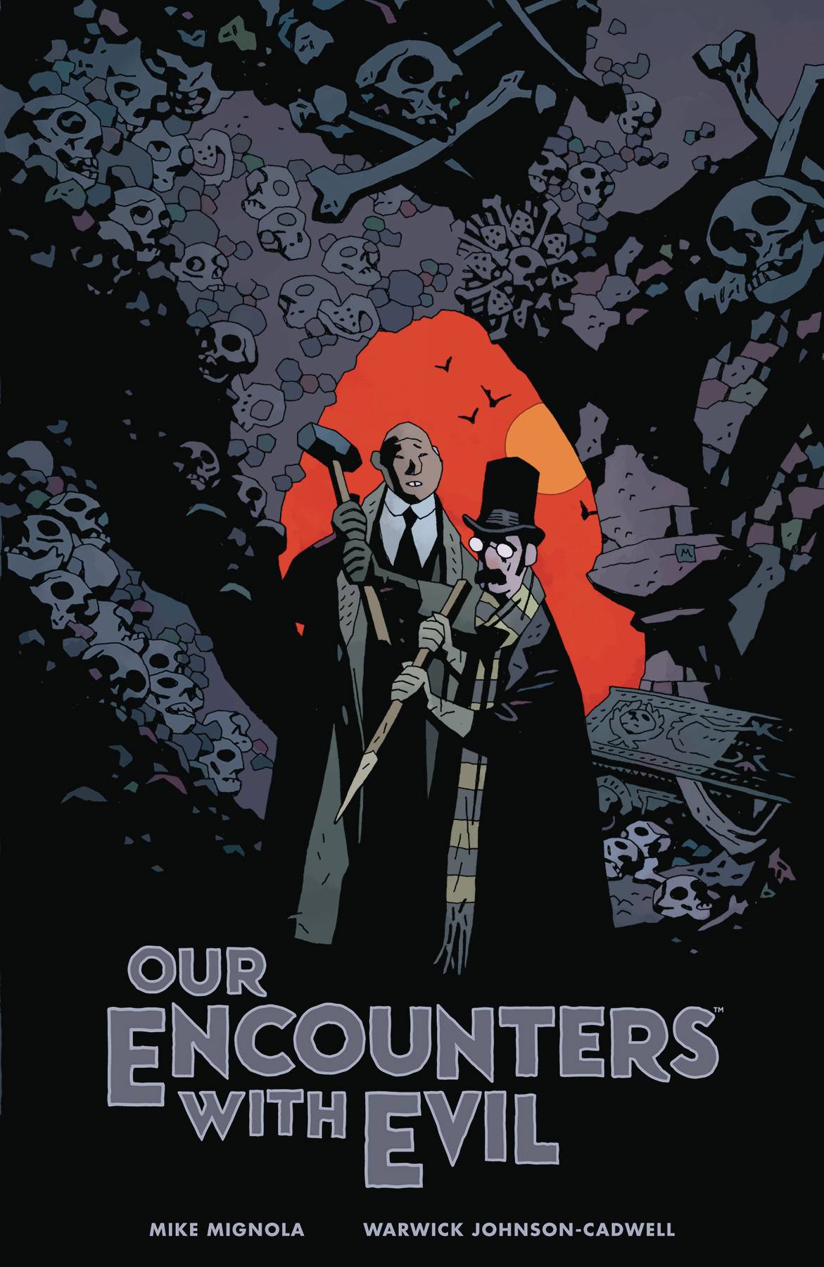 OUR ENCOUNTERS EVIL PROFESSOR MEINHARDT & KNOX HC - Comicbookeroo