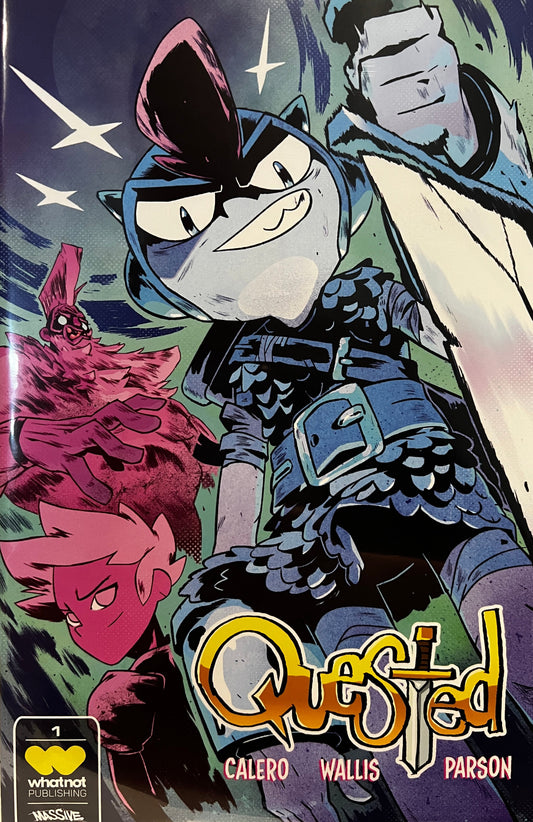 QUESTED #1 CVR N NEW YEAR THANK YOU VAR ONE PER STORE - Comicbookeroo