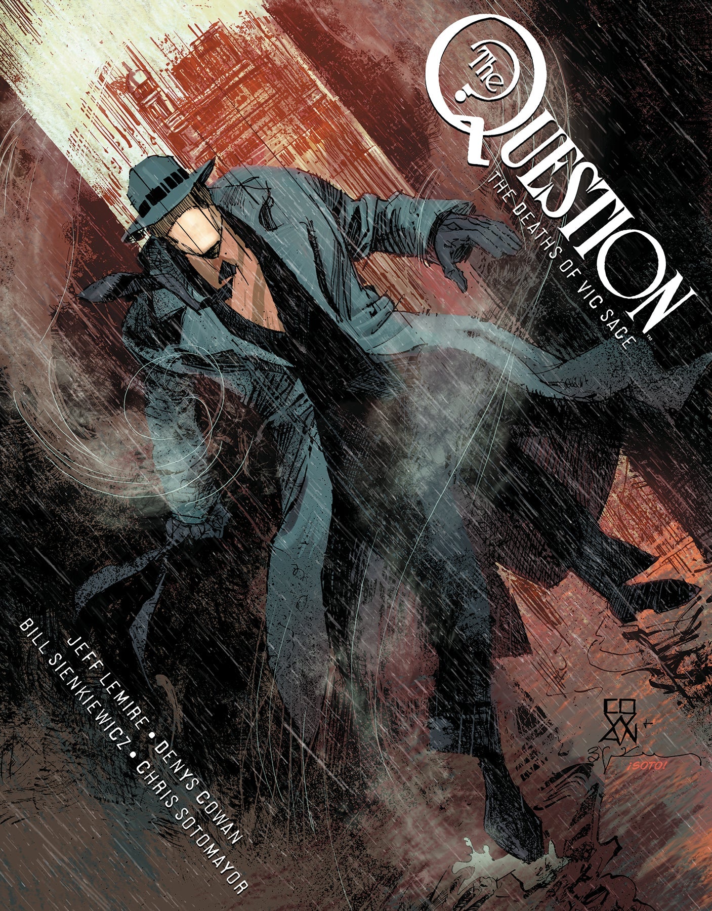 QUESTION THE DEATHS OF VIC SAGE #1 (OF 4) (MR) - Comicbookeroo