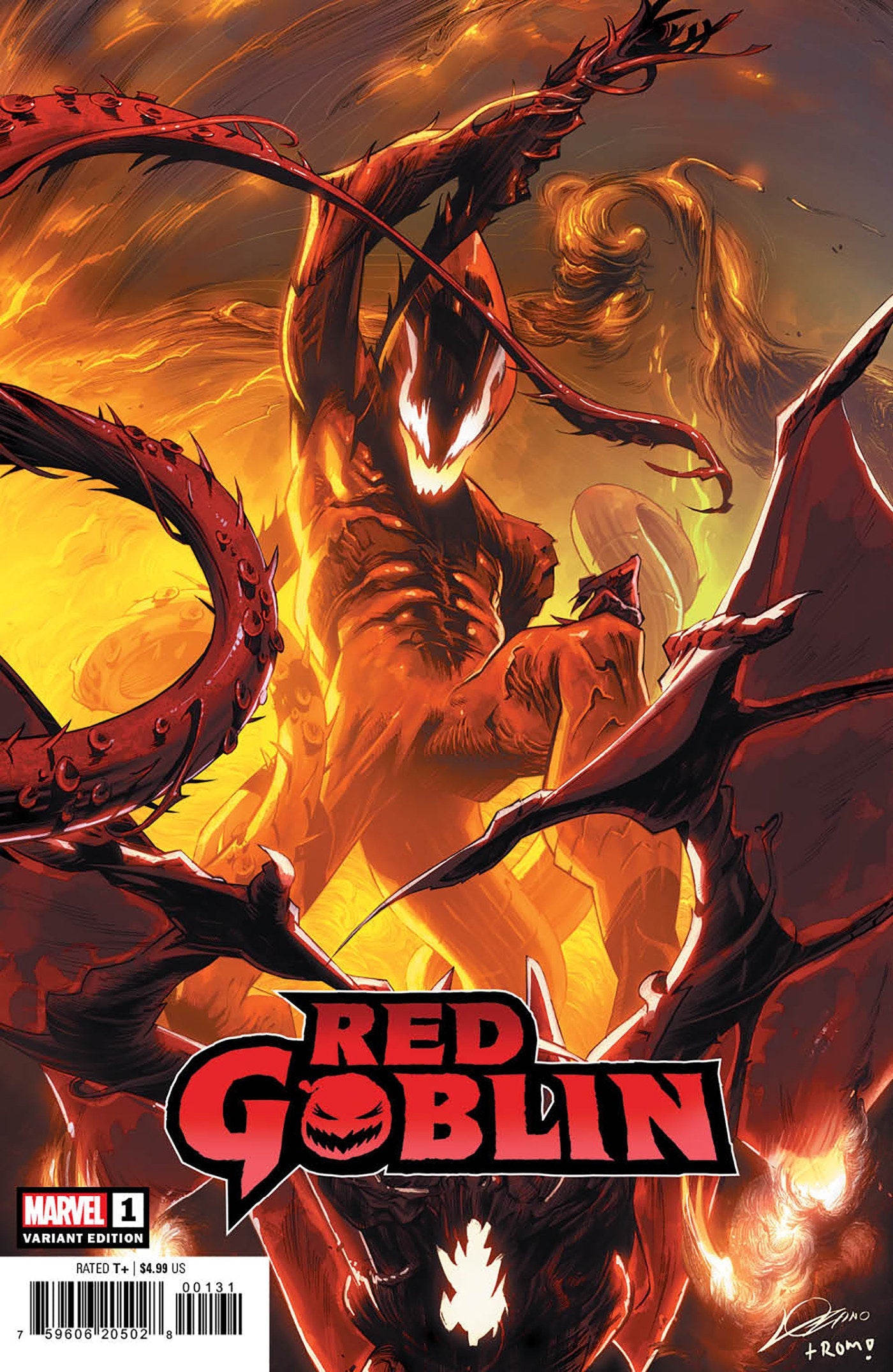 RED GOBLIN #1 INCV 1:25 LOZANO VAR - Comicbookeroo