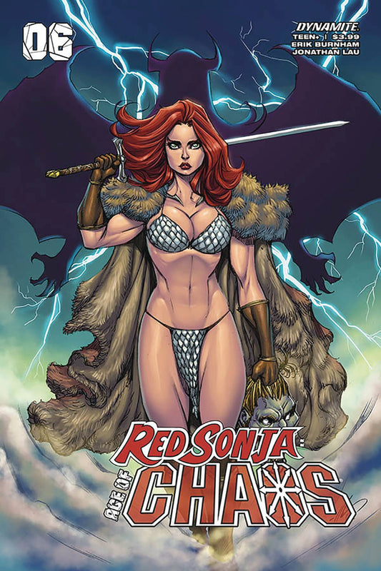 RED SONJA AGE OF CHAOS #6 CVR C GARZA - Comicbookeroo