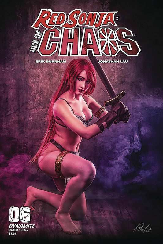 RED SONJA AGE OF CHAOS #6 CVR E BLOOM COSPLAY - Comicbookeroo