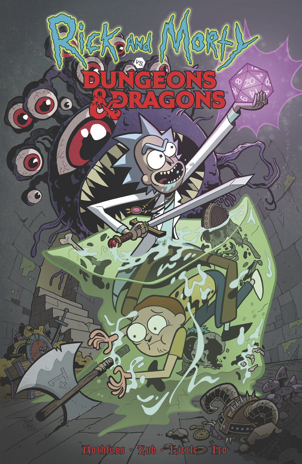 RICK AND MORTY VS DUNGEONS & DRAGONS TP VOL 01 - Comicbookeroo