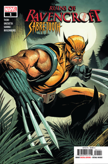 RUINS OF RAVENCROFT SABRETOOTH #1 - Comicbookeroo