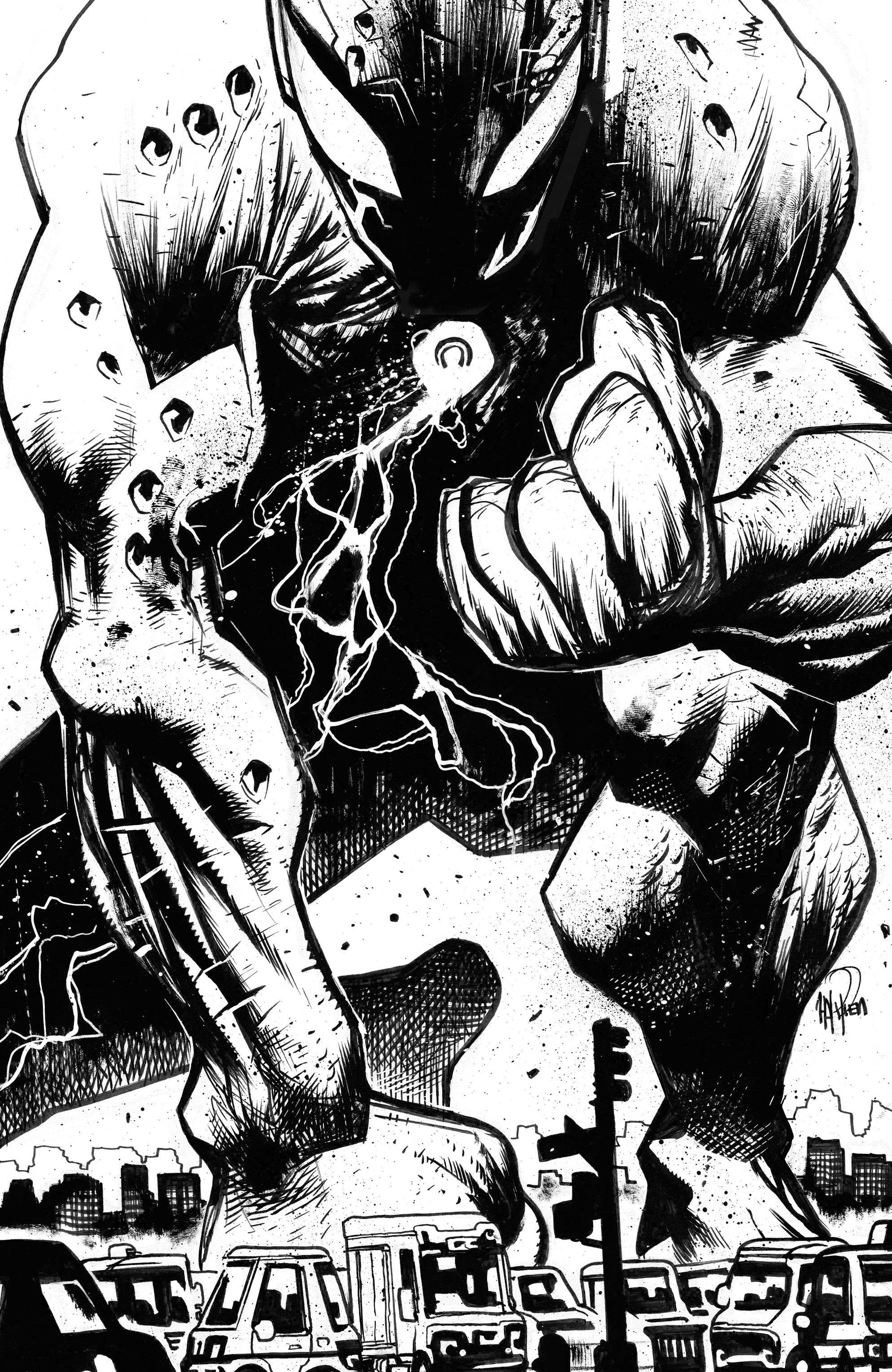 SKYBOUND X #1 CVR F 1:10 INCV B&W HARREN (MR) - Comicbookeroo