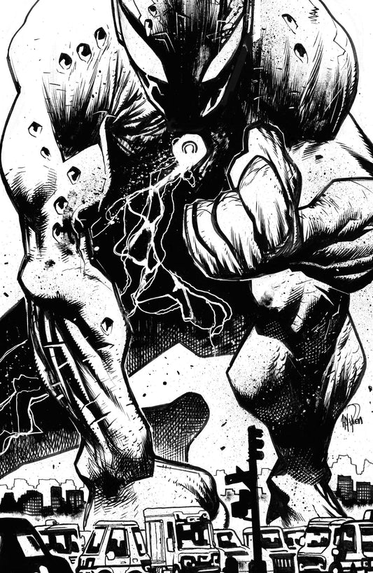 SKYBOUND X #1 CVR F 1:10 INCV B&W HARREN (MR) - Comicbookeroo