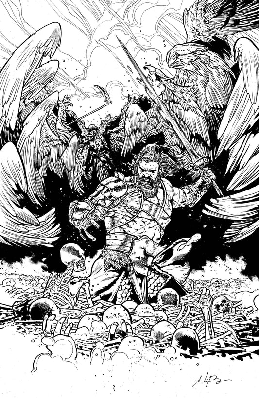 SKYBOUND X #2 CVR D 1:10 INCV B&W BRESSAN (MR) - Comicbookeroo