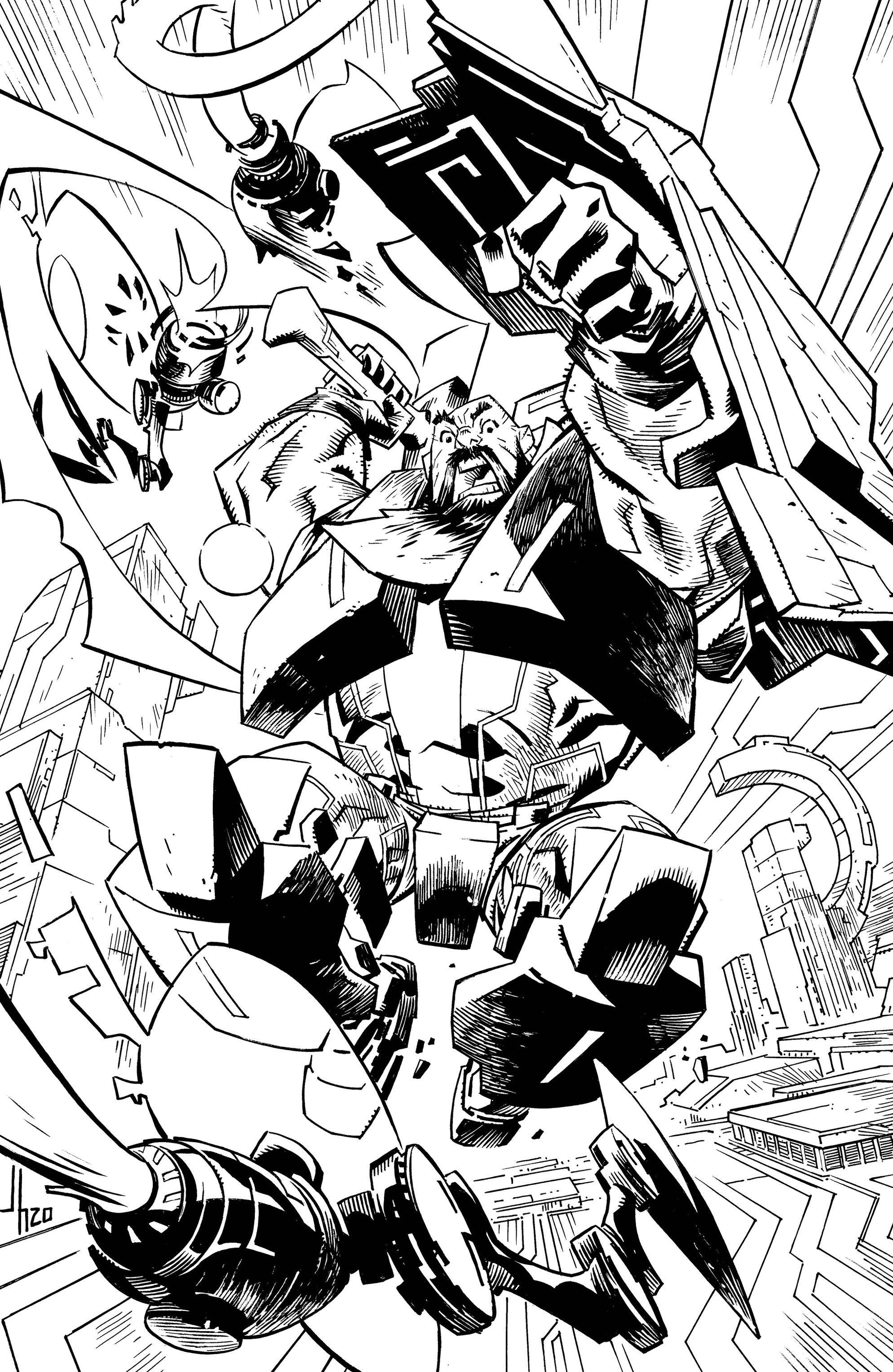 SKYBOUND X #5 CVR E 1:10 INCV B&W HOWARD - Comicbookeroo