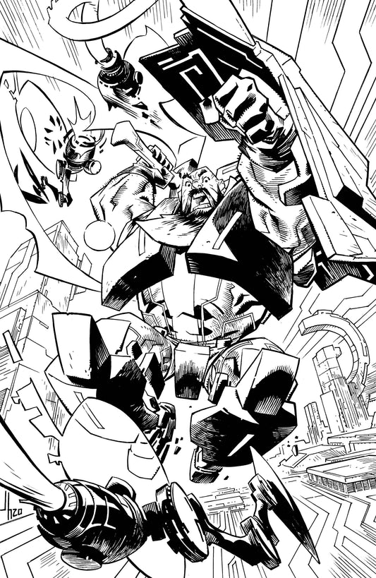 SKYBOUND X #5 CVR E 1:10 INCV B&W HOWARD - Comicbookeroo
