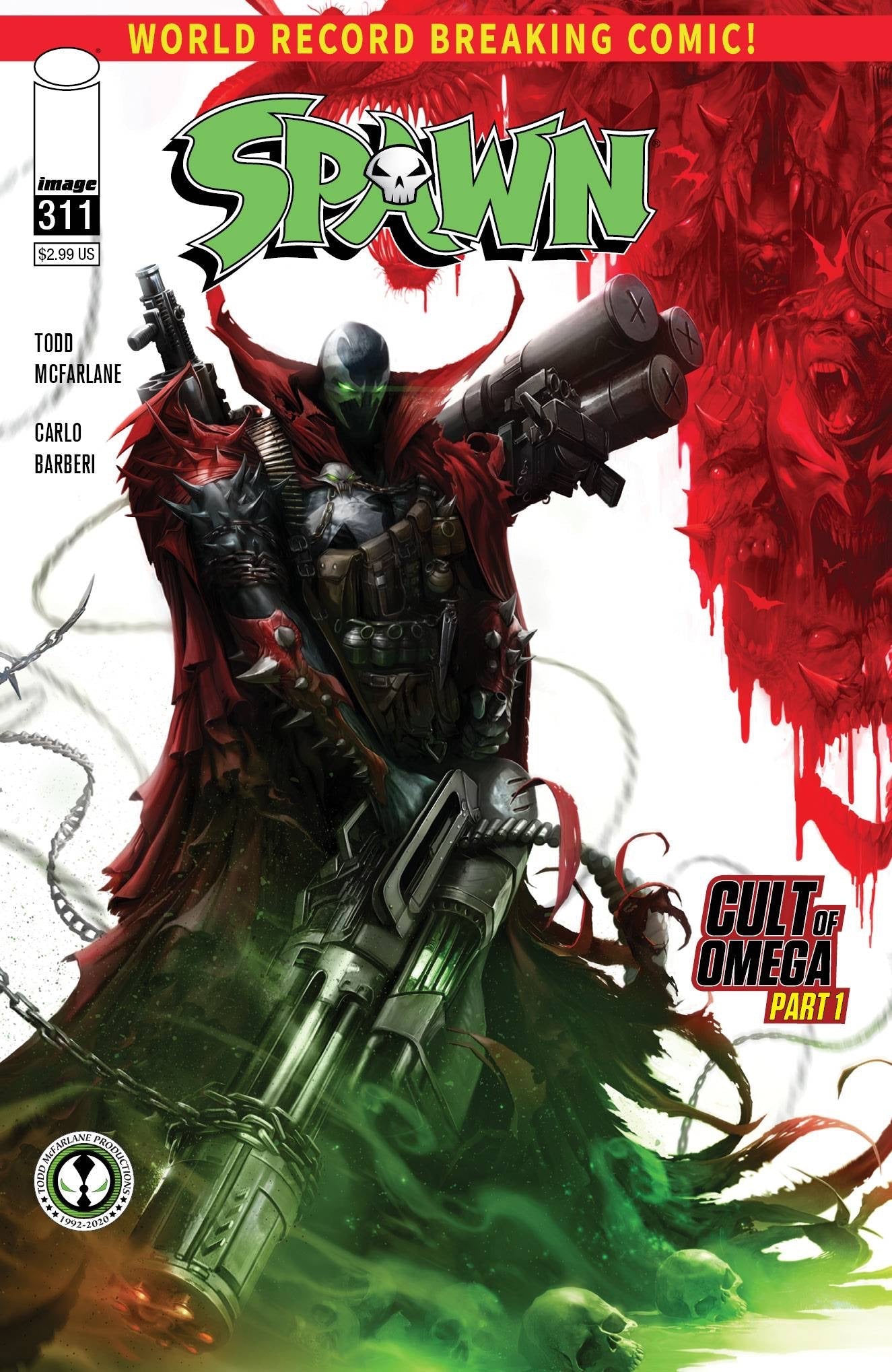 SPAWN #311 CVR A MATTINA - Comicbookeroo